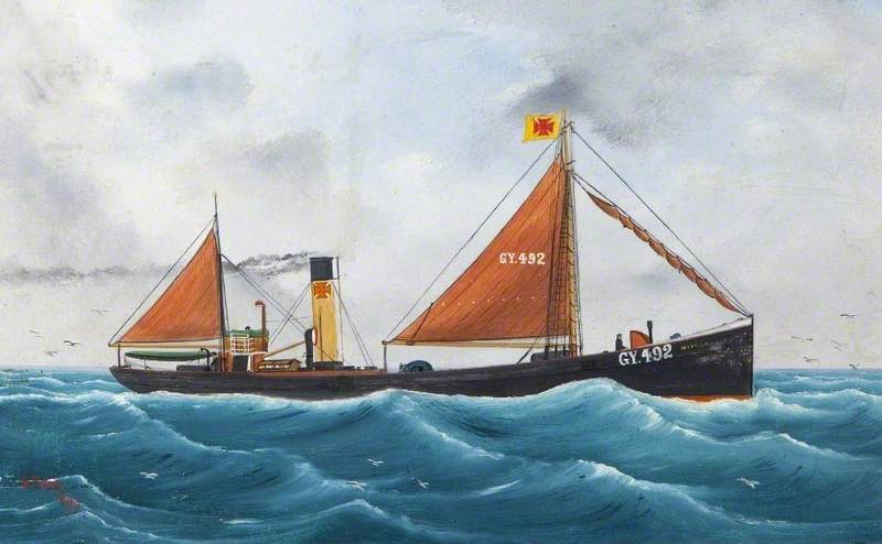 A painting of the Egyptian GY492